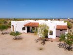 Casa Frazier Rental Property in El Dorado Ranch Resort, San Felipe Baja - front of the house, rental escape